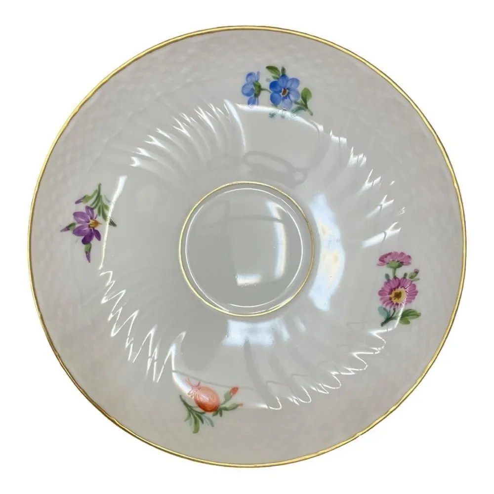Royal Copenhagen Tea Cups & Saucers 493 / 1551 All Different Floral Bouquets